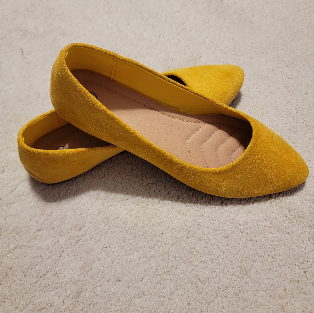 Yellow Women's Flats